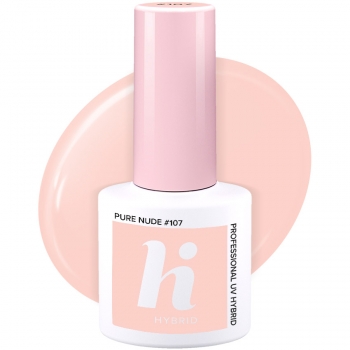 107 Lakier Hybrydowy Hi Hybrid - Pure Nude 5 ml