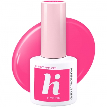 211 Lakier Hybrydowy Hi Hybrid - Sunny Pink 5 ml