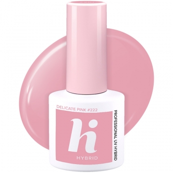 222 Lakier Hybrydowy Hi Hybrid - Delicate Pink 5 ml