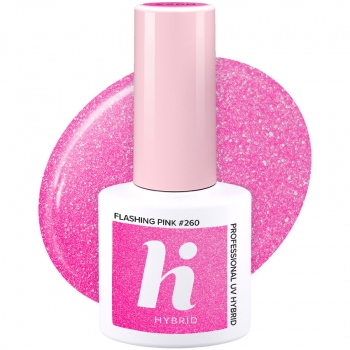 260 Lakier Hybrydowy Hi Hybrid - Flashing Pink 5 ml