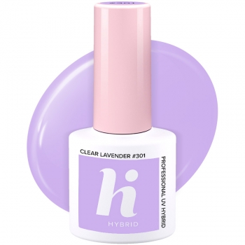 301 Lakier Hybrydowy Hi Hybrid - Clear Lavender 5 ml