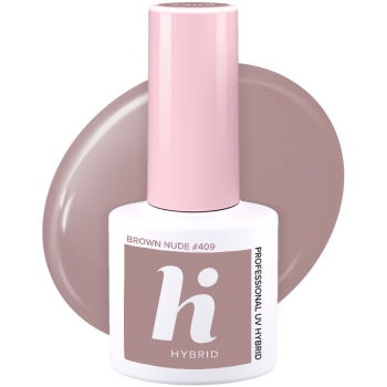 409 Lakier Hybrydowy Hi Hybrid - Brown Nude 5 ml