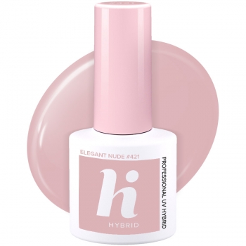 421 Lakier Hybrydowy Hi Hybrid - Elegant Nude 5 ml