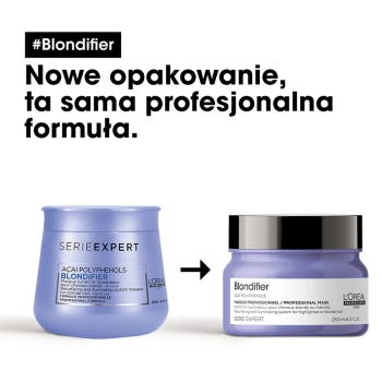 Loreal Professionnel Blondifier maska odżywiająca włosy blond 250 ml