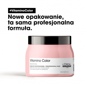 Loreal Professionnel Vitamino Color maska do włosów koloryzowanych i rozjaśnianych 500ml