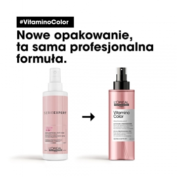 Loreal Professionnel Vitamino Color wielofunkcyjny spray 10 w 1 do włosów farbowanych 190ml