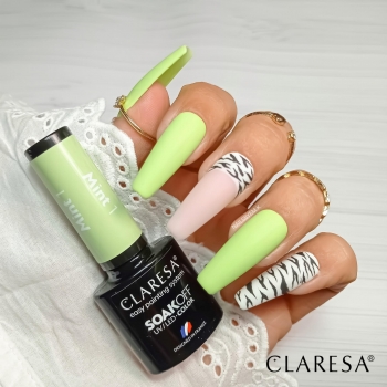 Claresa lakier hybrydowy Mint 1 5g