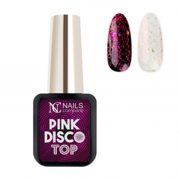 Nails Company - Top Coat Pink Disco 6ml