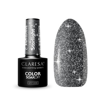 Claresa Lakier Hybrydowy Starlight 2- 5g