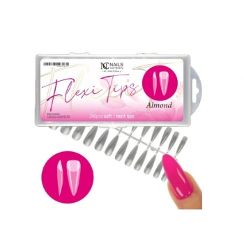 Nails Company Flexi Tips Almond 240 szt