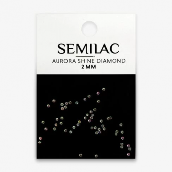 Semilac Aurora Shine Diamond - Kryształki Opalizujące 2mm - 50szt