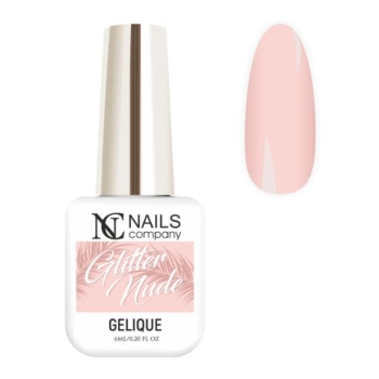 Nails Company Lakier Hybrydowy Glitter Nude 6ml