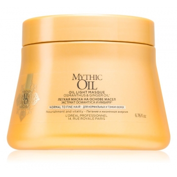 Loreal Professionnel Mythic Oil maska do włosów normalnych i cienkich 200ml