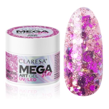 Claresa żel do zdobień MEGASTAR PINK PIXEL - 10g