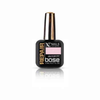 Nails Company - Baza Repair - Milky Pink Glam Silver 6 ml