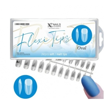 Nails Company Flexi Tips Oval 240 szt