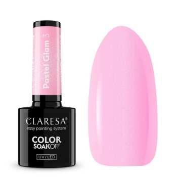 Claresa Lakier Hybrydowy Pastel Glam 3 - 5g