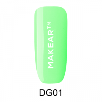 Makear Lakier Hybrydowy Green Dream - Sweet&Tasty DG01 8ml