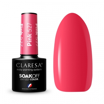 Claresa lakier hybrydowy Pink 527 5g