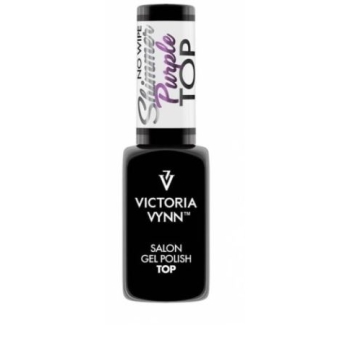 Victoria Vynn Top No Wipe Shimmer Purple 8 ml