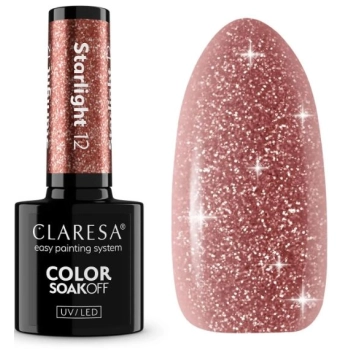 Claresa Lakier Hybrydowy Starlight 12 - 5g