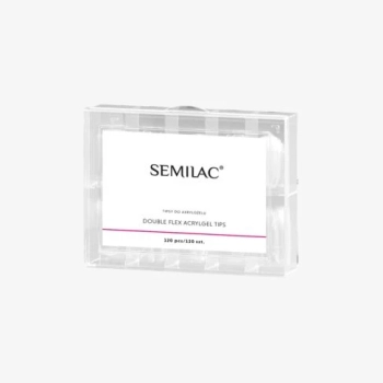 Semilac Double Flex Acrylgel Tips 120 psc